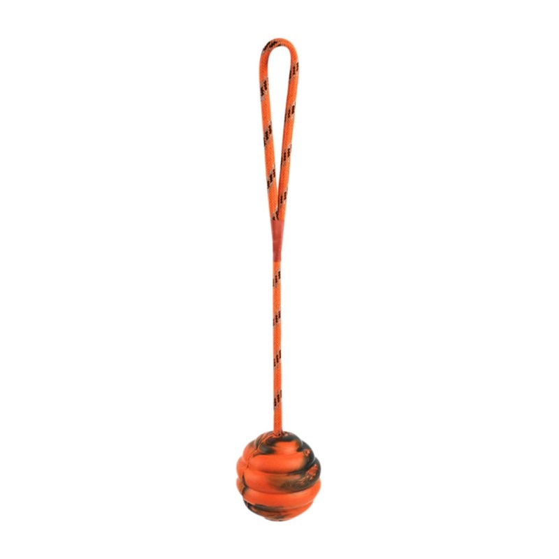 Natural Rubber Ball On Rope