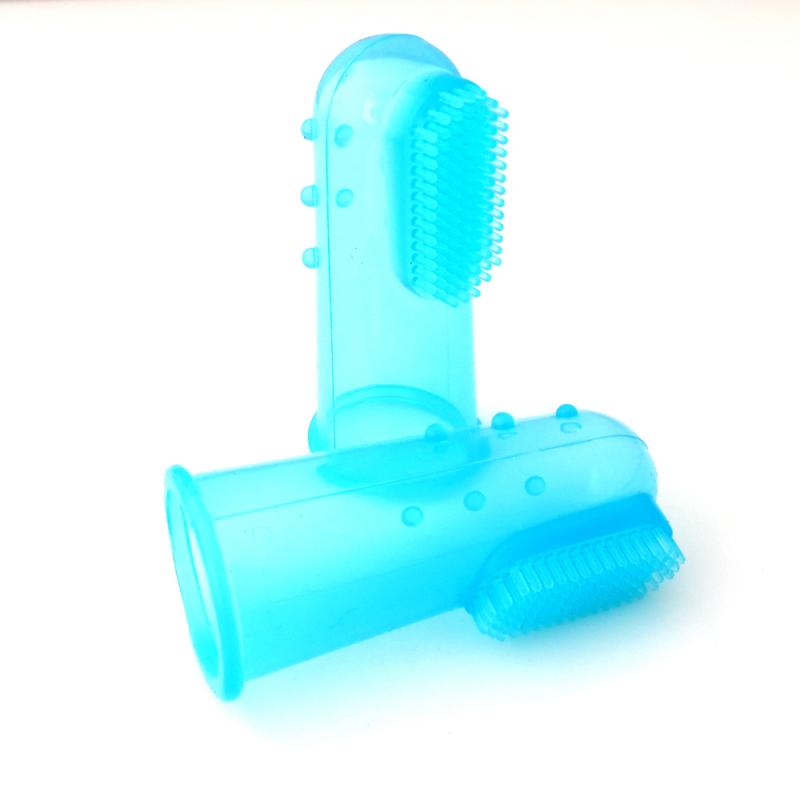 Pet Toothbrush Silicone Finger Dog Toothbrush Cat Finger Sets Brushing Teeth Oral Cleaning Supplies