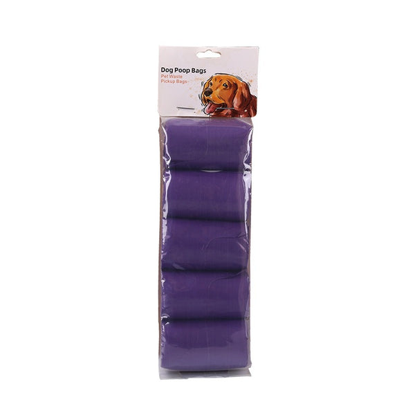 Biodegradable Purple Pet Waste Vest Bags