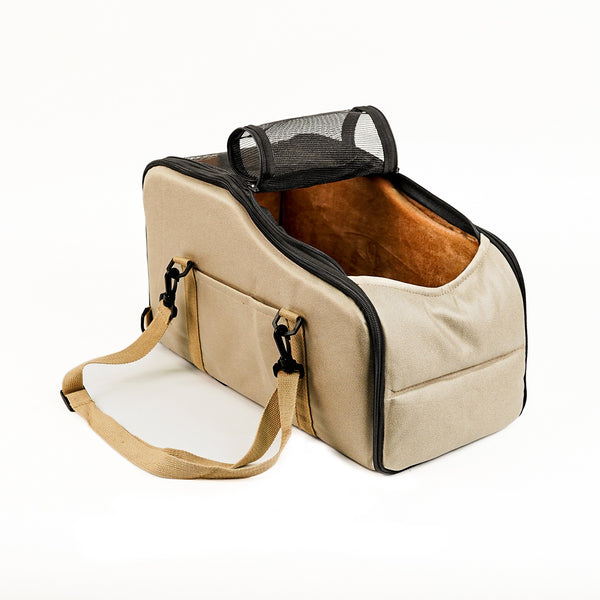 Detachable and washable components of car pet bed