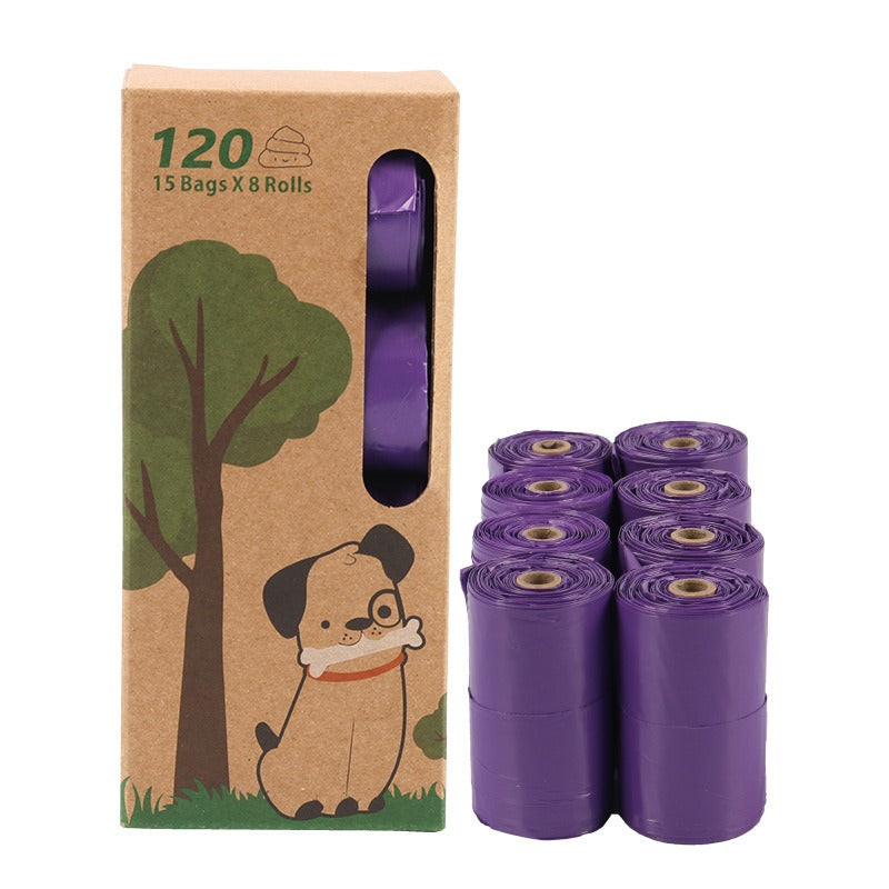 Biodegradable Purple Pet Waste Vest Bags