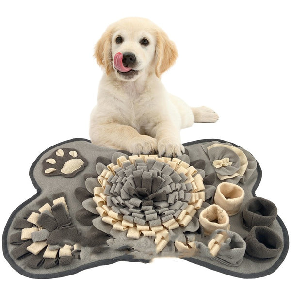 Washable Pet Sniffing Mat – Fun Food Hiding Puzzle for Dogs and Cats