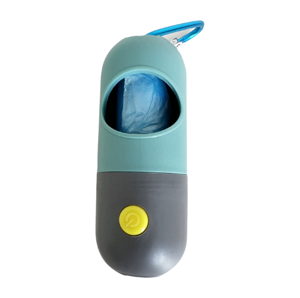 Multi-Functional LED Pet Garbage Bag Dispenser