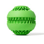 Natural Rubber Dog Toy Ball – Teeth Cleaning Puzzle, IQ Treat Dispenser