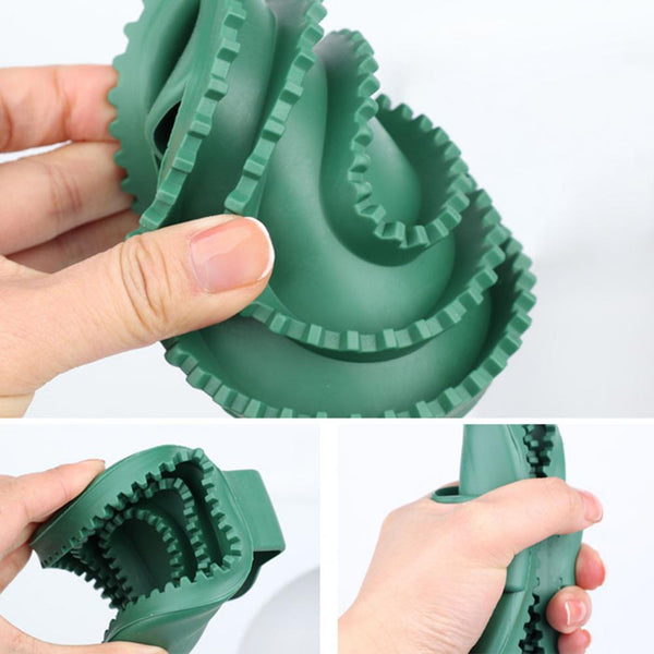 Pet Bath Brush Gloves Dog Cleaning Supplies Bath Brush Cat Bath Massage Brush Hair Removal Pet Supplies