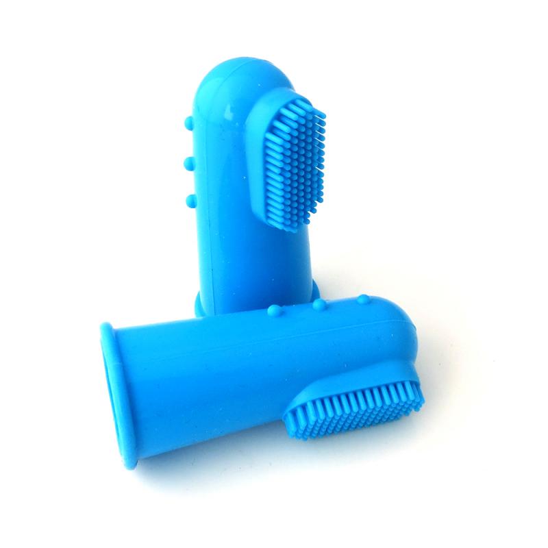 Pet Toothbrush Silicone Finger Dog Toothbrush Cat Finger Sets Brushing Teeth Oral Cleaning Supplies